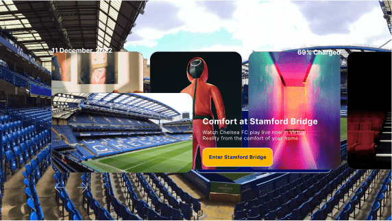 image of the VR stadium